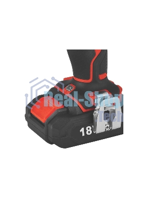 Дрель-шуруповерт KLECO KE18DM-20DB, 18 В, 2 Ач, 30 Нм, щеточный, ударный