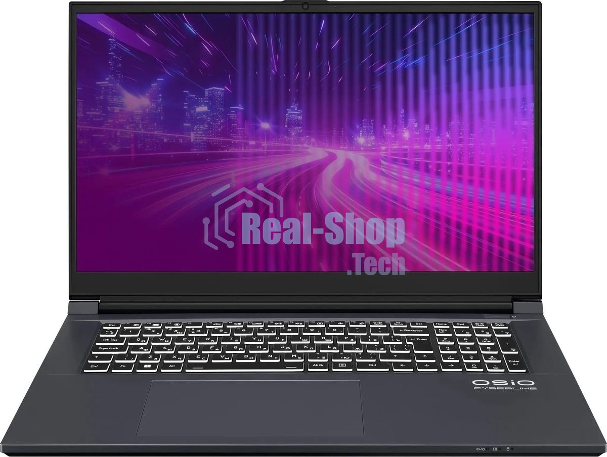 Ноутбук Osio CyberLine C170i-002 Core i5 12600H 16Gb SSD 512Gb NVIDIA GeForce RTX 4050 17.3