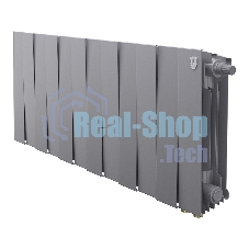Радиатор биметаллический Royal Thermo PianoForte 300 Серебристый VR80 - 12 секц.