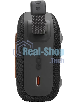 Колонка порт. JBL Go 4 черный/оранжевый 4.2W 1.0 BT