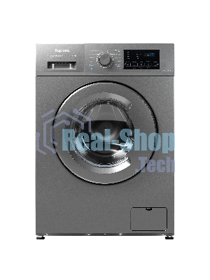 Стиральная машина Бирюса WM-SM712/08 M Металлик, загрузка фронтальная 7 кг, 1200 об/мин, класс А+++