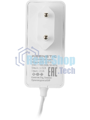 Блок питания Keenetic KPS-1225-01 12V 2.5A