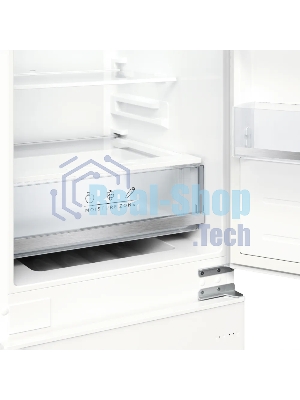 Встраиваемый холодильник Kuppersberg RBN 1761, High-Tech, ВхШхГ 178.5х54х55 см, объем 274 л, инверторный компрессор, электронное управление, скользящее крепление фасада, No Frost, LED освещение, супер заморозка, энергоэффективность А++