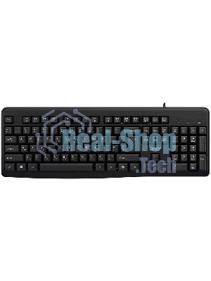 Клавиатура Acer OKW500 черный USB Multimedia (ZL.KBDEE.01T) кабель 1.8м