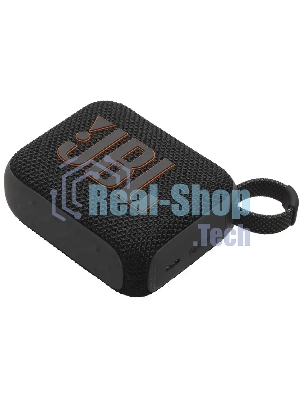 Колонка порт. JBL Go 4 черный/оранжевый 4.2W 1.0 BT