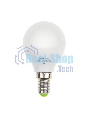 Лампа светодиодная JazzWay PLED-ECO-G45 5Вт шар 4000К белый E14 400лм 220-240В