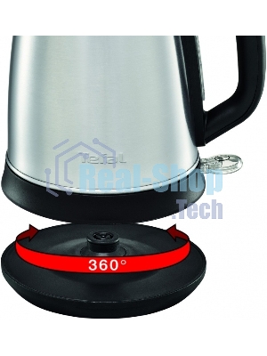 Чайник электрический Tefal KI270D30 1.7л. 2400Вт серебристый (корпус: металл)
