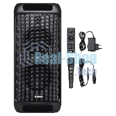 Колонка портативная BBK BTA7030 черный 40W 2.0 BT (BTA7030 (B))