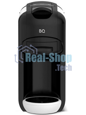 Кофеварка комбинированная BQ CM3000 черный/белый, исп. кофе - молотый, капсулы Nespresso/Dolce Gusto, 0.6 л, 1450 Вт, 19 бар