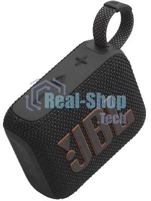 Колонка порт. JBL Go 4 черный/оранжевый 4.2W 1.0 BT