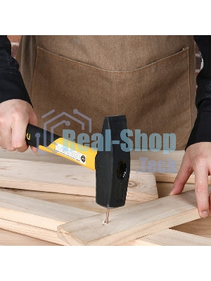 Слесарный молоток Deli DL442010 1000 гр Фиберглассовая рукоять