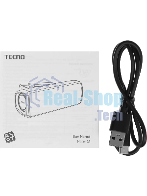 Колонка портативная Tecno S5 Square черный 30W 1.1 BT 4000mAh (S5)