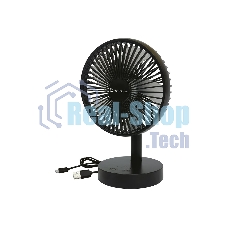 Вентилятор Neoclima RDF-600 черный, настольный, 6 Вт, 3 скорости, 14.4 см