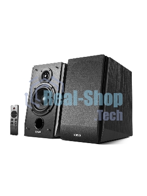 Колонки Edifier R1855DB Black Активные, 70W RMS, 60-20000Гц, дерево, пульт ДУ, Bluetooth 5.0,выход на сабвуфер,Opt/Coaxial,2 RCA