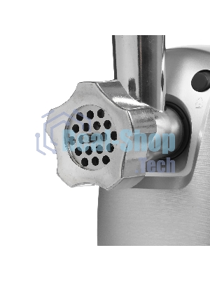 Мясорубка электрическая Moulinex ME688832 черный, 2200 Вт, 4.5 кг/мин, реверс, насадки - 6