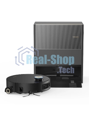 Робот-пылесос Dreame Aqua 10 Ultra Roller complete черный, 6400 мА*ч Li-Ion, уборка влажная/сухая, пылесборник контейнер 0.22 л