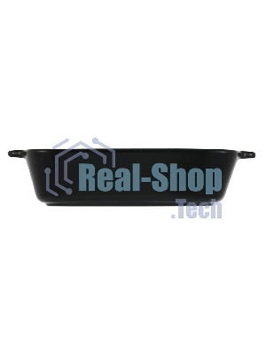 Форма для запекания MATTE BLACK прямоугольная 29,5х20,5х6,5см, жаропрочная керамика