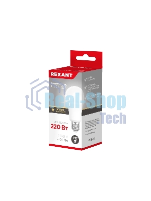 Лампа светодиодная Rexant 604-015 груша A60 25,5 Вт E27 2423 лм 2700 K теплый свет