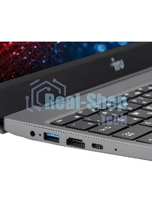 Ноутбук IRU Tactio 14RLH серый Ryzen 5 7430U 16Gb SSD 512Gb AMD Radeon Graphics 14