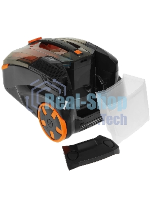 Пылесос моющий Thomas DryBOX AMFIBIA PET черный/оранжевый, 325/1700 Вт, уборка влажная/сухая, пылесборник контейнер 2,6 л