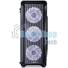 Компьютерный корпус MidiTower Zalman I3 черный (ATX, без БП, 2xUSB2.0 Type-A + USB3.2 Type-A) (Zalman i3)