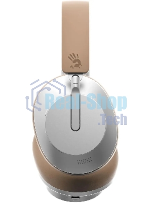 Беспроводные/проводные наушники A4Tech Bloody MH390 хаки, накладные, Bluetooth + проводной