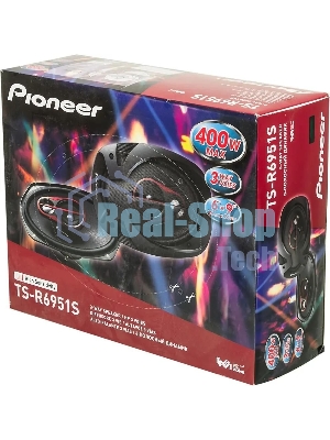 Колонки автомобильные Pioneer TS-R6951S 400Вт 4Ом 15x23см (6x9дюйм) (ком.:2кол.) коаксиальные трехполосные