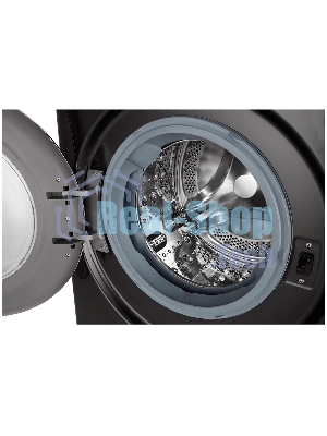 Стиральная машина LG F4V9RWP2E черный, загрузка фронтальная 10.5 кг, 1400 об/мин, класс A+++