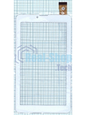 Сенсорное стекло (тачскрин) XC-PG0700-238-A1, белое