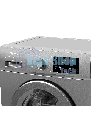 Стиральная машина Бирюса WM-SM712/08 M Металлик, загрузка фронтальная 7 кг, 1200 об/мин, класс А+++