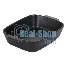 Форма для запекания MATTE BLACK прямоугольная 29,5х20,5х6,5см, жаропрочная керамика