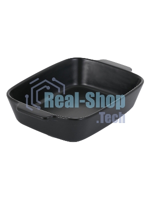 Форма для запекания MATTE BLACK прямоугольная 29,5х20,5х6,5см, жаропрочная керамика