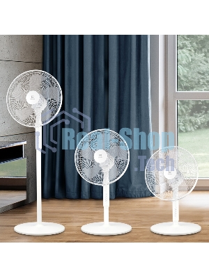 Вентилятор Electrolux EFF-1006W белый, напольный, 50 Вт, 3 скорости, 40 см