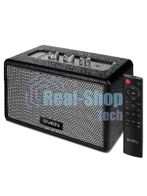 Аудиосистема SVEN HA-950, черный, МДФ, эко-кожа (60 Вт, Bluetooth, USB, Micro SD, пульт)