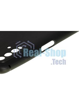 Чехол (клип-кейс) BORASCO Silicone Case, для Xiaomi Redmi 9t, черный
