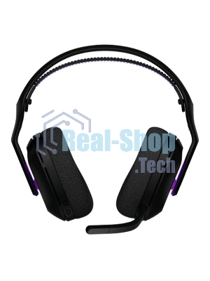 Гарнитура Logitech G522 Lightspeed чёрный, беспроводная + проводная, Bluetooth 5.3/USB, радиус 30 м, подсветка, съёмный микрофон