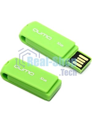 Флешка USB 2.0 QUMO 32Gb Twist Pistachio QM32GUD-TW-Pistachio