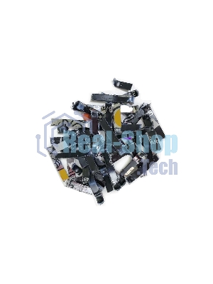 Шредер Office Kit S210N 3,9x38 белый (секр.P-4) фрагменты 16лист. 35лтр. скрепки скобы пл.карты CD