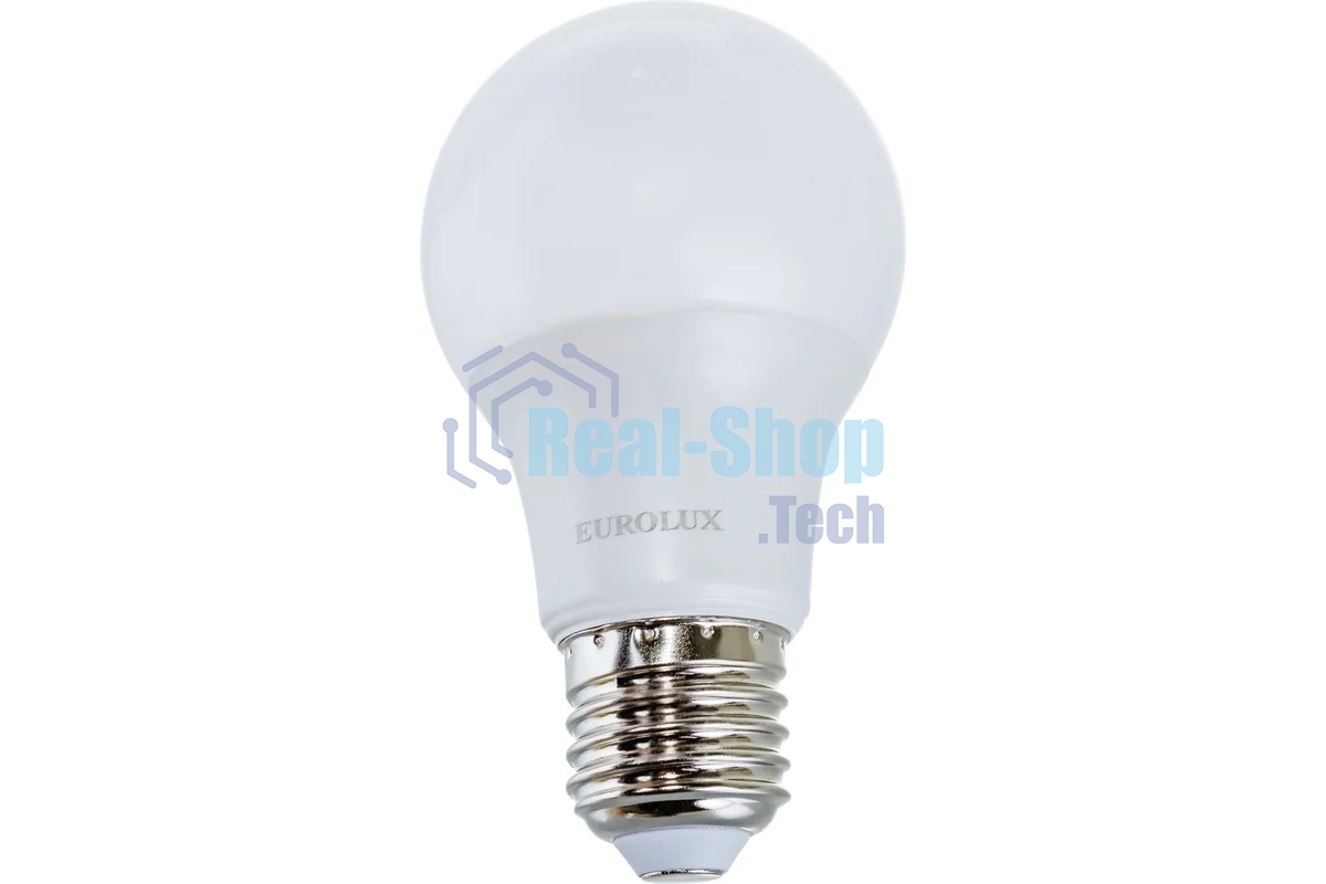 Лампа светодиодная EUROLUX LL-E-A60-11W-230-6K-E27 груша