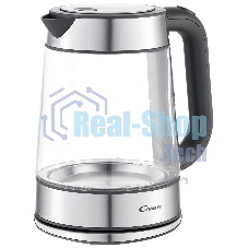 Чайник электрический Candy CK-303 1.8л. 2200Вт графит корпус: Металл/стекло/пластик