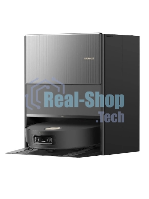 Робот-пылесос Dreame Aqua 10 Ultra Roller complete черный, 6400 мА*ч Li-Ion, уборка влажная/сухая, пылесборник контейнер 0.22 л