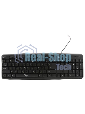 Клавиатура проводная Gembird KB-8320U-BL, USB, черный