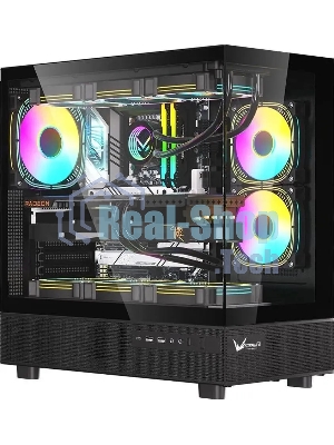 Компьютерный корпус AeroCool/Formula Crystal Z8 FLOE черный без БП ATX 3x120мм 5x140мм 1xUSB2.0 1xUSB3.0 1xUSB3.1 audio bott PSU