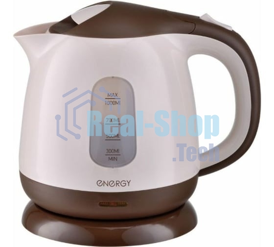 Чайник электрический Energy E-275 1л,пласик, коричневый(164079)