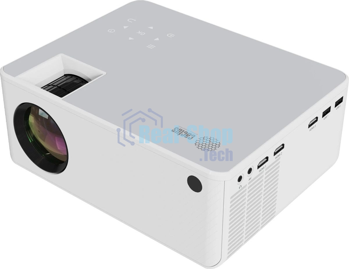 Проектор Cactus CS-PRM.04WT.WUXGA-A LCD 400Lm ANSI (1920x1080) 2000:1 ресурс лампы:50000часов 1xUSB typeA 1xHDMI 2.5кг