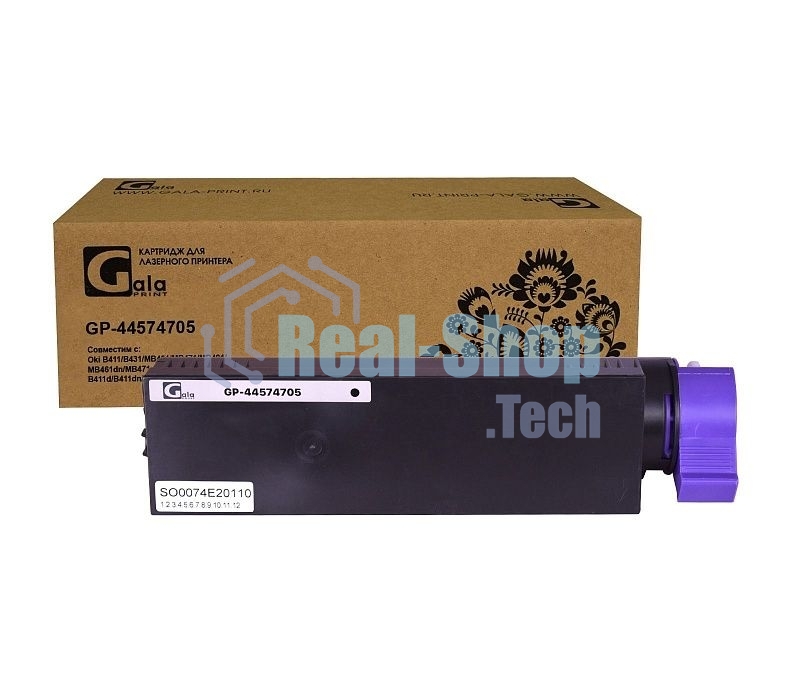 Картридж GalaPrint GP 44574705 черный (3000 стр.) для Oki B411/B431/MB461/MB471/MB491