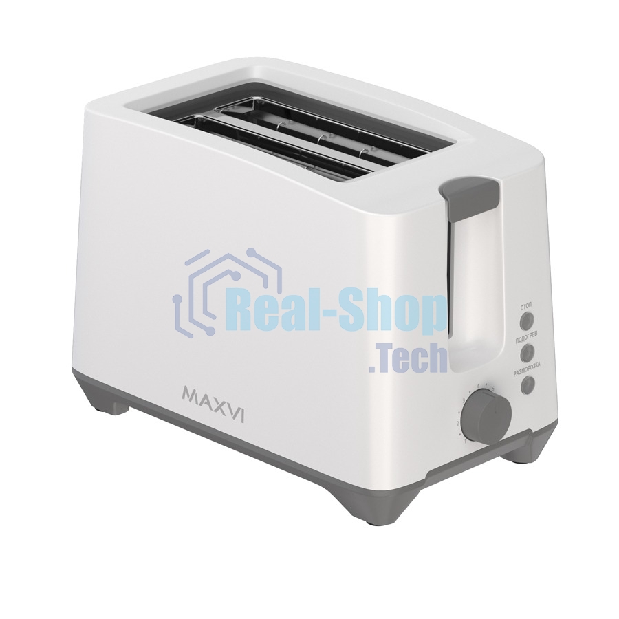 Тостер Maxvi KT725P белый