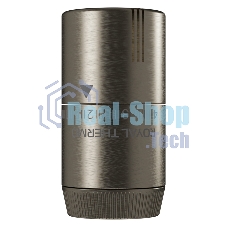 Термоголовка жидкостная Royal Thermo Design М30х1,5 (никель матовый)