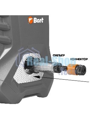 Минимойка Bort KEX-2700-R 2400Вт (93416145)
