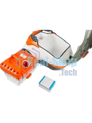 Пылесос моющий Thomas DryBOX + AquaBOX Cat&Dog белый/оранжевый, 325/1700 Вт, уборка сухая/сбор жидкости, пылесборник контейнер 2.6 л